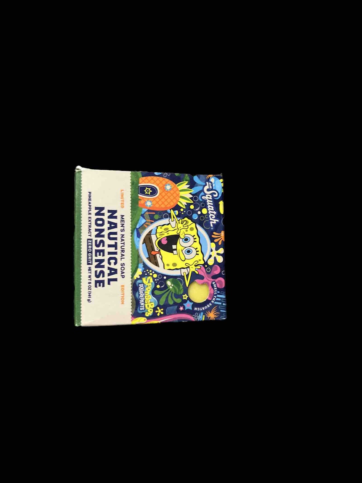 Dr. Squatch Mens Limited Edition SPONGEBOB SQUAREPANTS PATRICK Natural Soap Bars
