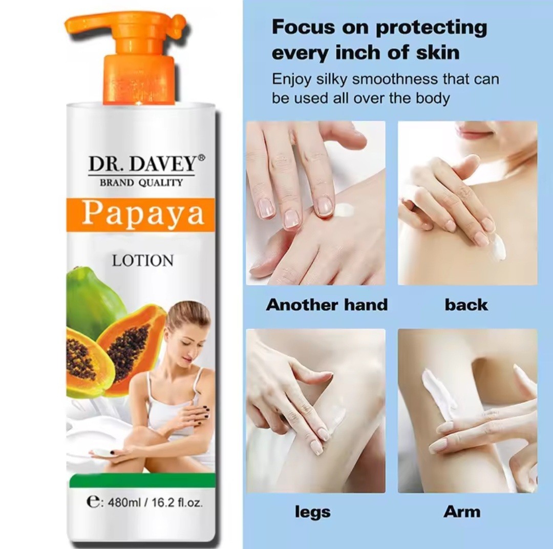 ROUSHUN Papaya Extract Moisturizing Body Bar Soap Orange Face/Hands/Body