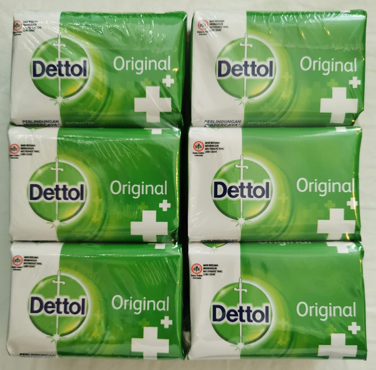 Original Antibacterial Soap, 3.5 Ounce/100 Gr (Pack of 6)