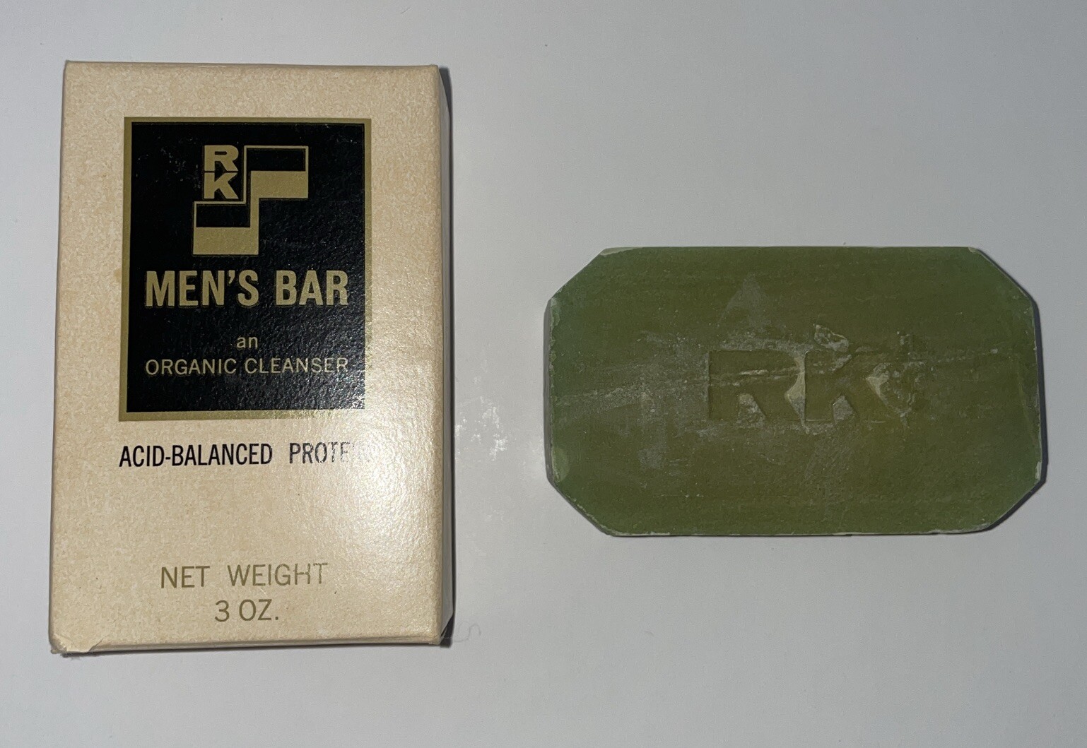 REDKEN Acid-Balanced Men’s Cleanser Soap Bar Full Size 3 OZ VHTF Vintage NIB