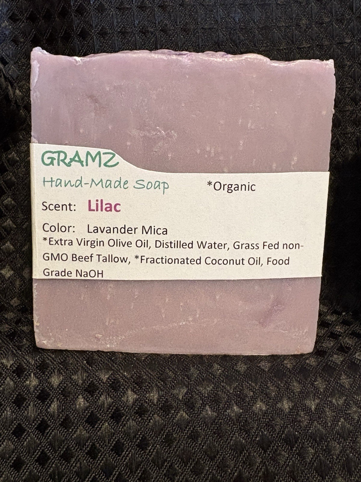 Grass Fed Beef Tallow Soap – Hand-Made Bar or Sample Size – Mostly Organic