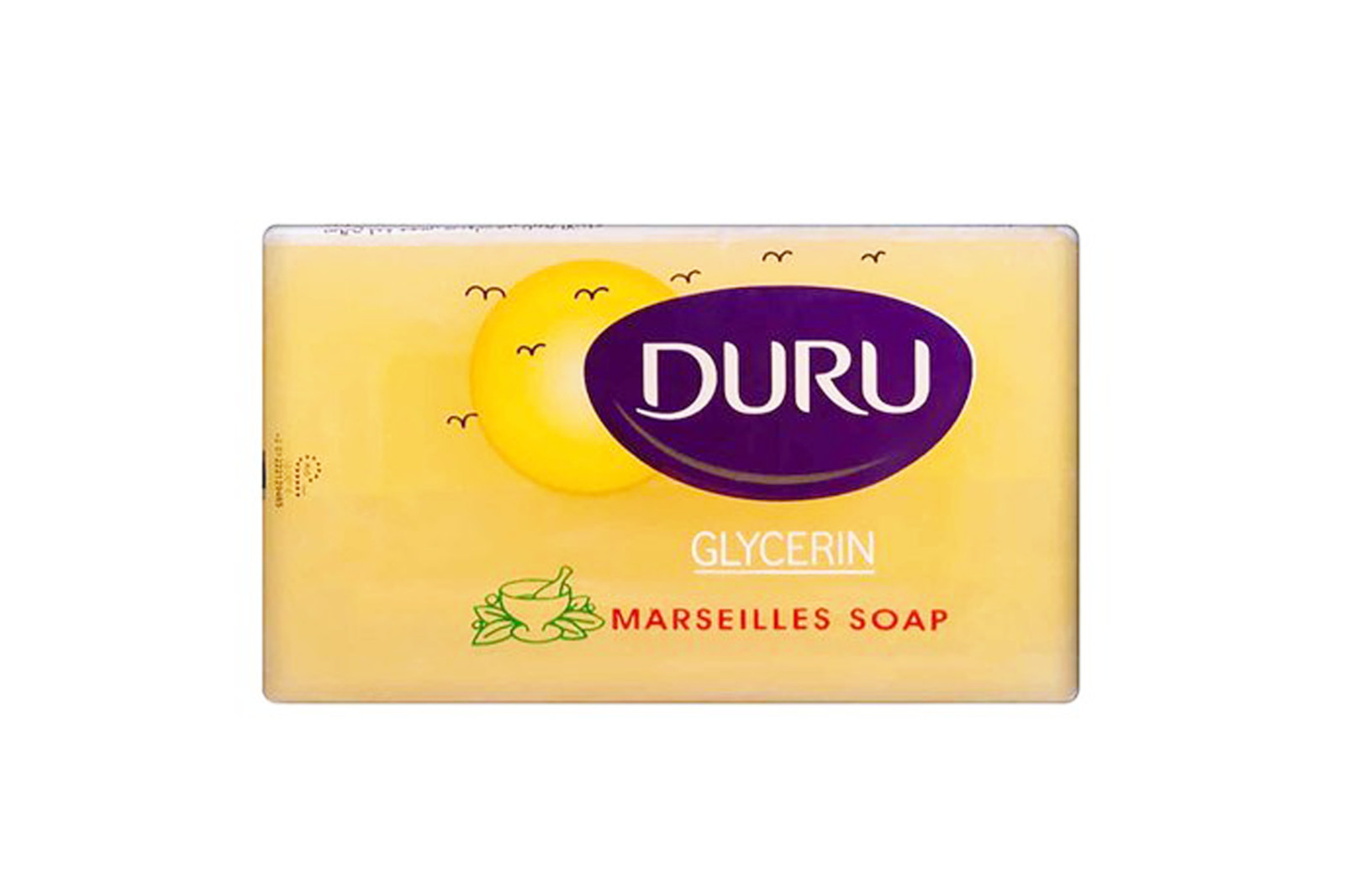 150g. Duru Transparent GLYCERIN MARSEILLES Soap for Sensitive Skin 5.29oz.