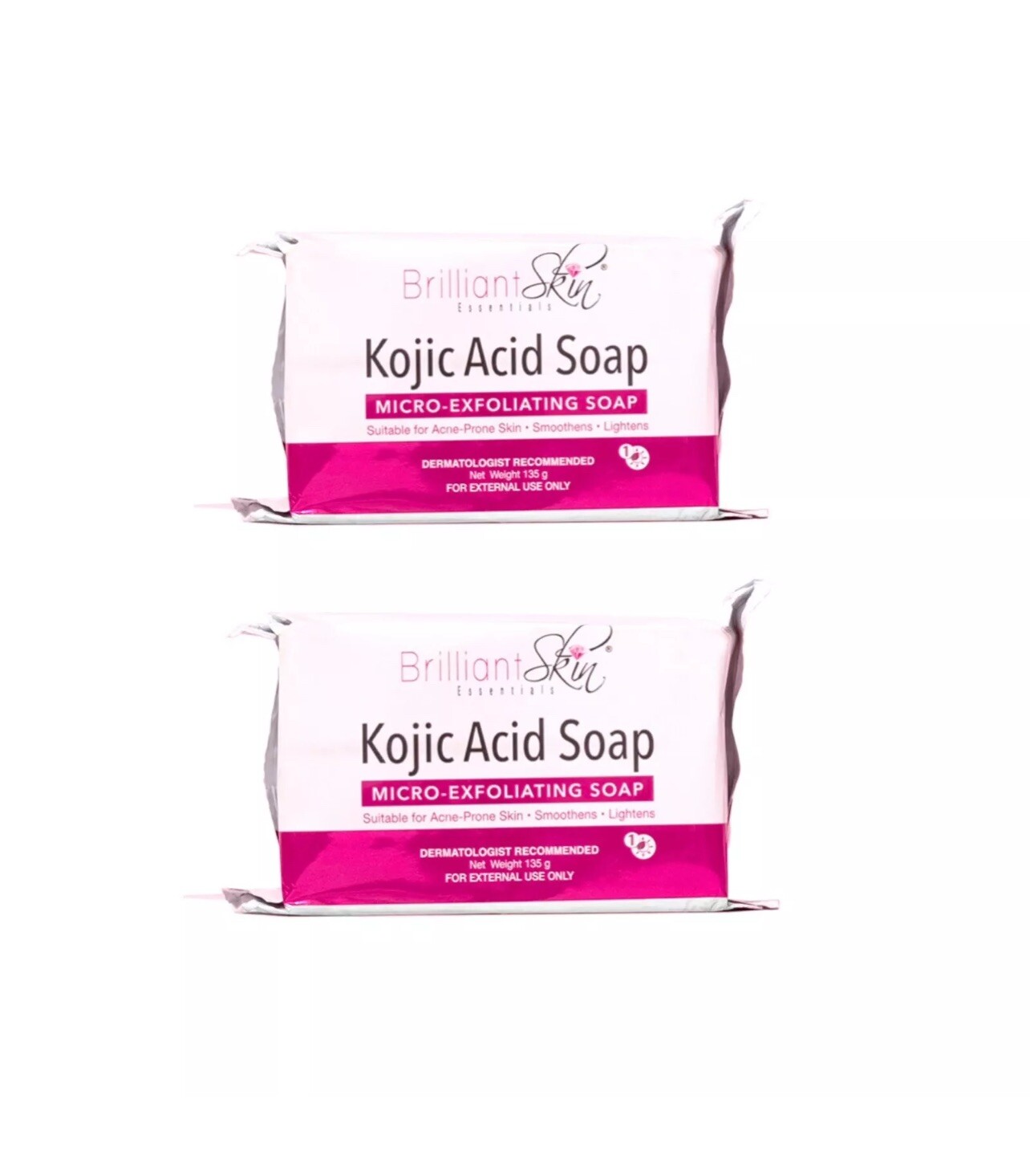 2 Bars Brilliant Skin Essentials Micro-Exfoliating Soap Acne-Prone Skin 135g