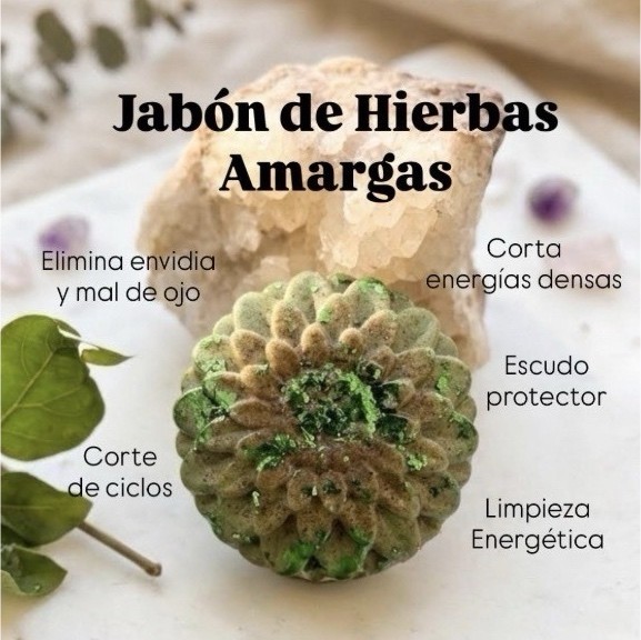 Jabón de Hierbas Amargas Herbal Soap Bar | spiritual soap Herbs