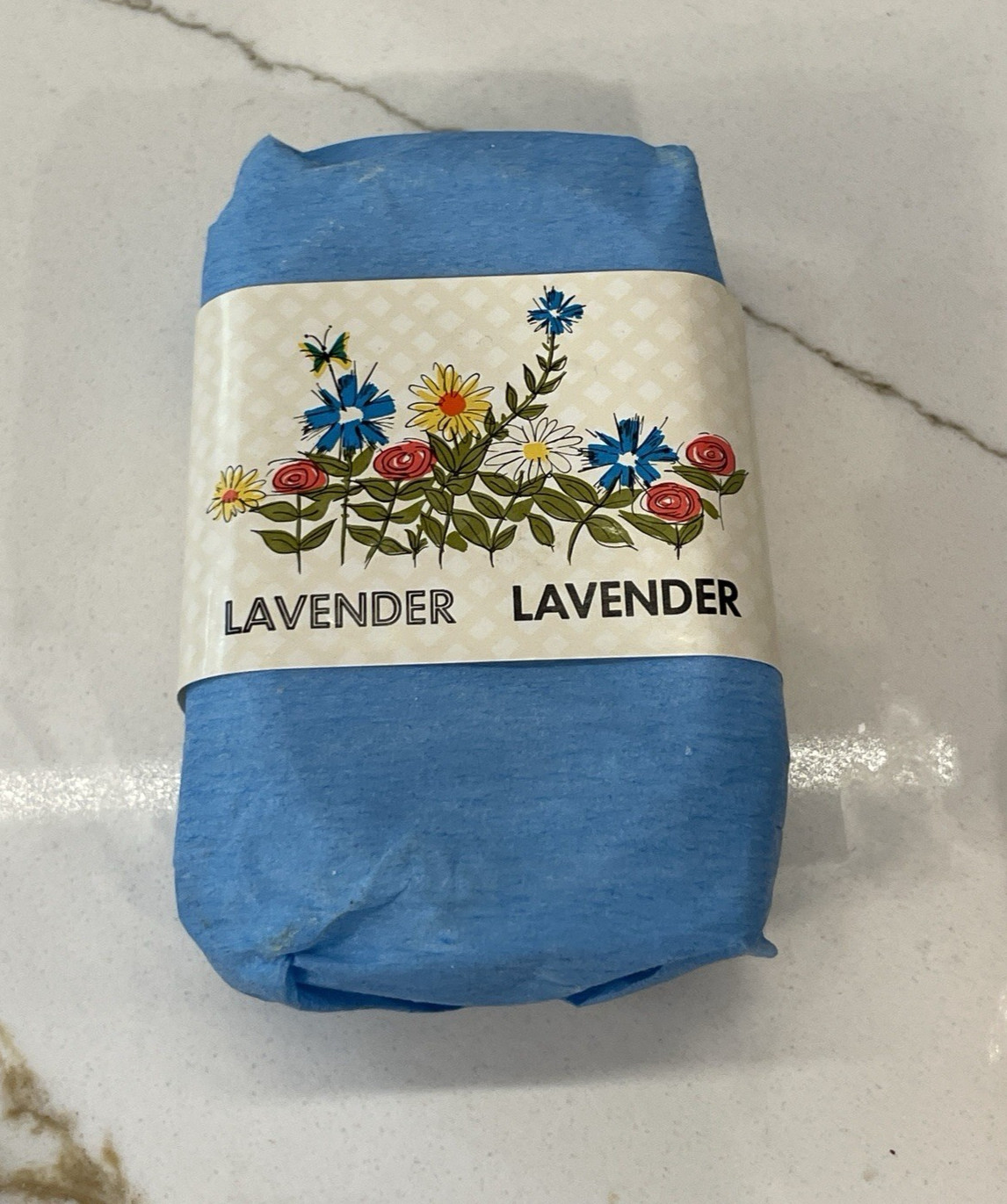 The Soapmakers Lavender Soap Luxury Vintage Perfumed 3 oz/85 g New Old Stock