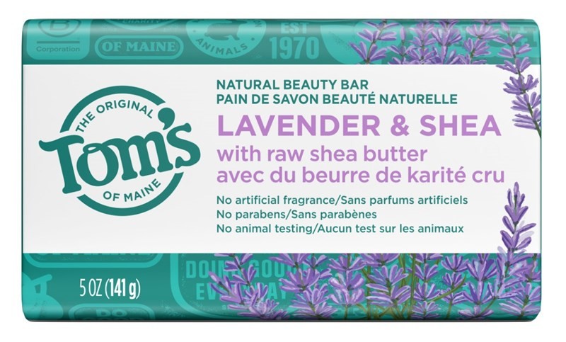 (3 PACK) Toms Beauty Bar Lavender & Shea 5oz