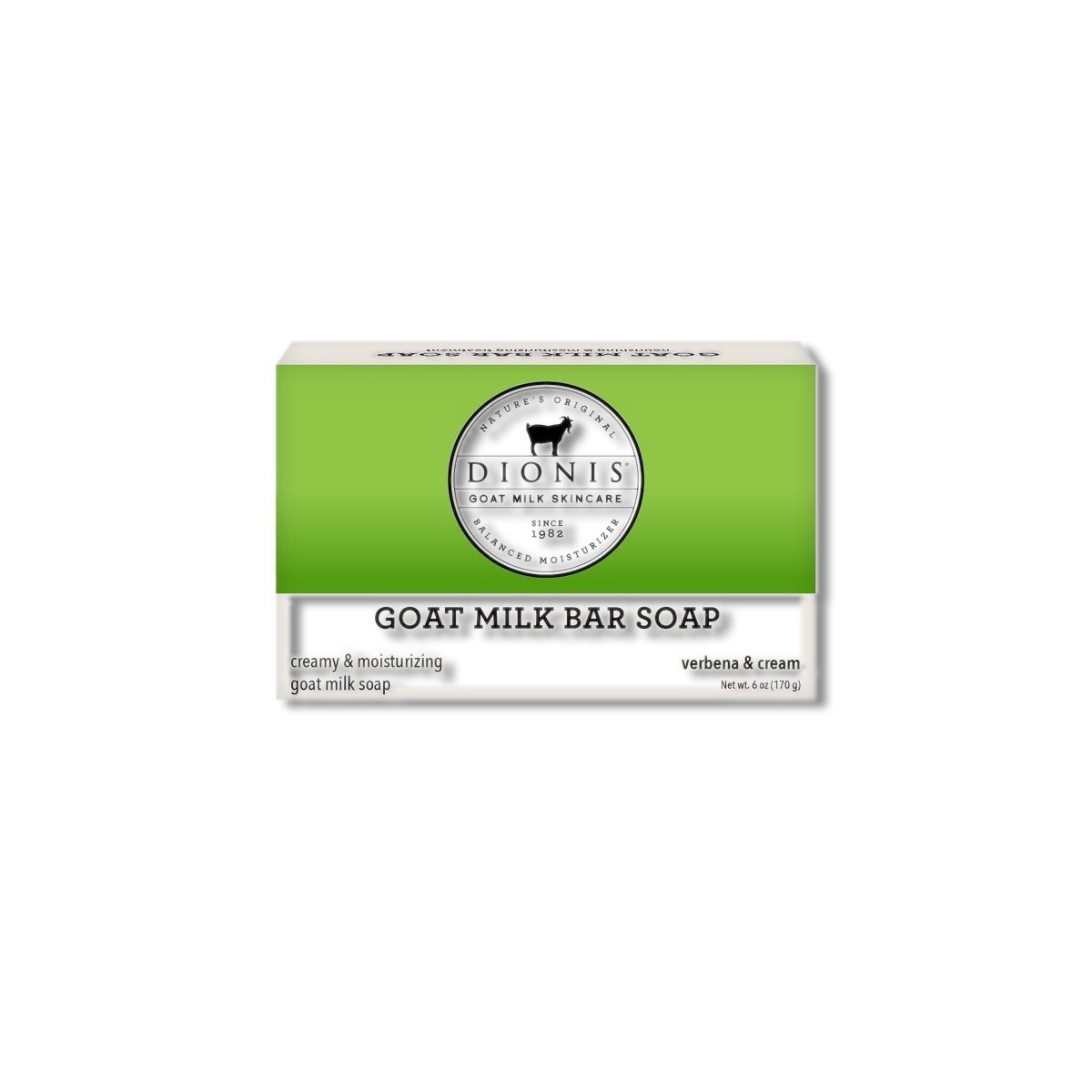 Dionis Goat Milk Verbena & Cream Scent Soap Bar 6 oz C33466-6