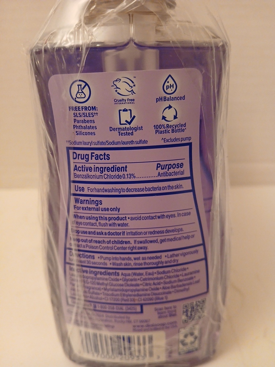 FOUR Dial Complete LAVENDER JASMINE Liquid Hand Soap Wash Pump 11 fl oz Each