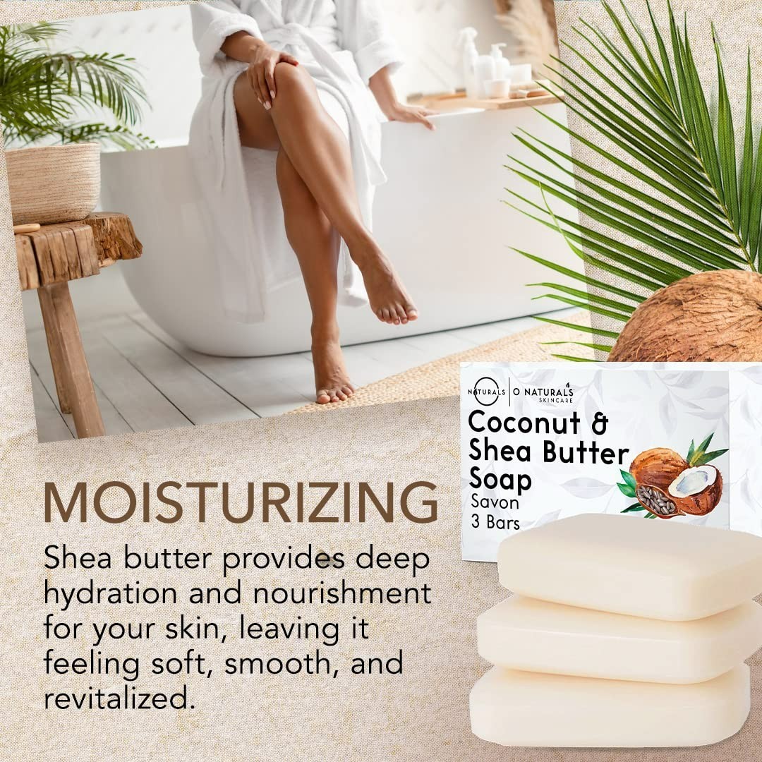 3-Pack Organic Soap Bar 4oz each-100% Cold Process Body Wash Scented Handma…