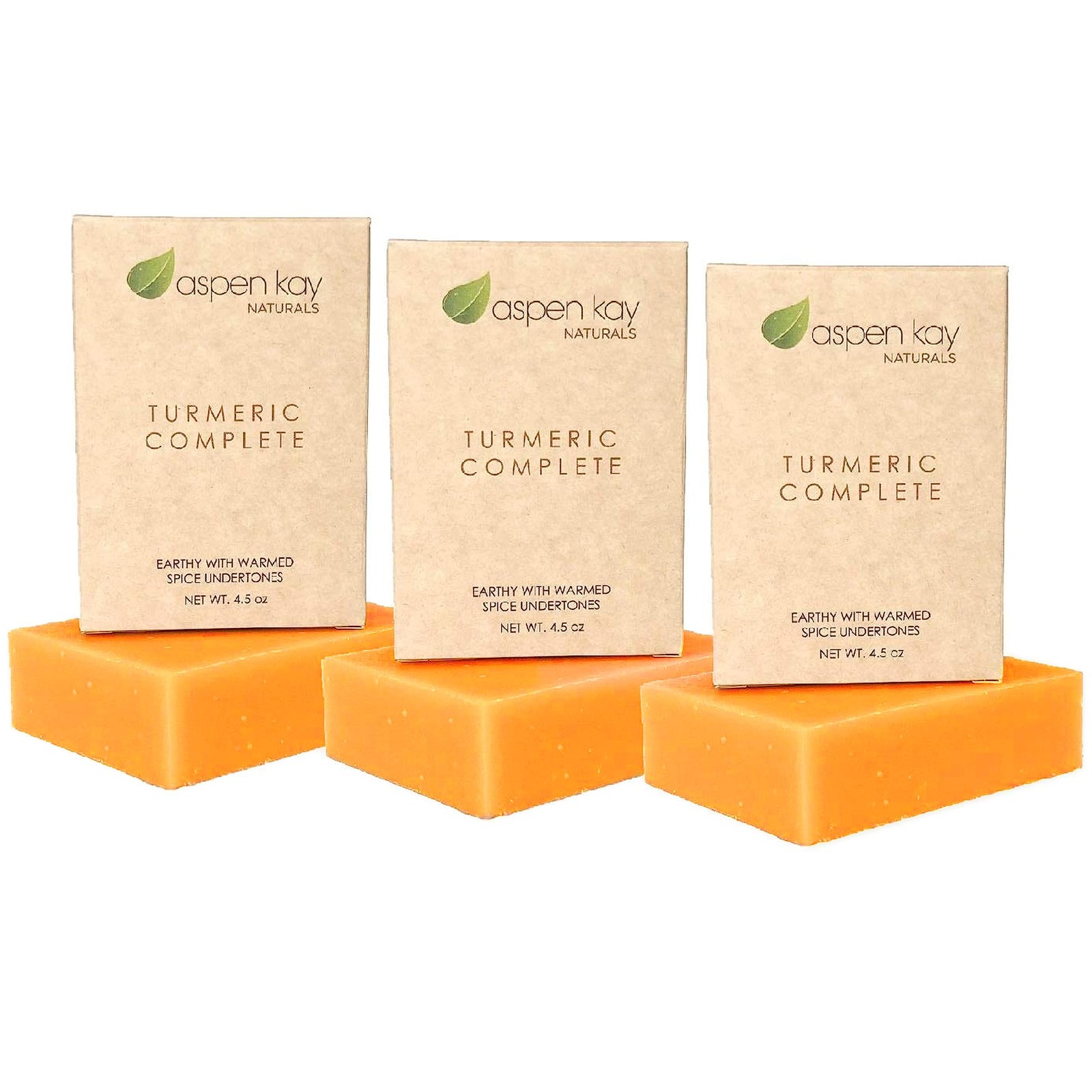 Turmeric Soap for Face & Body – With Organic Shea Butter, Chamomile & Calendula