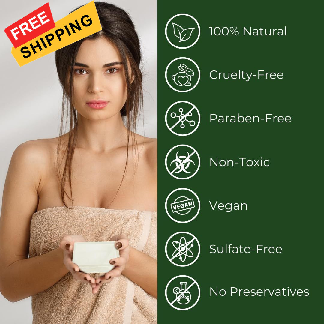 Tea Tree Soap – Natural Defense Oil Wash Bar for 4 Ounce (Pack of 1)