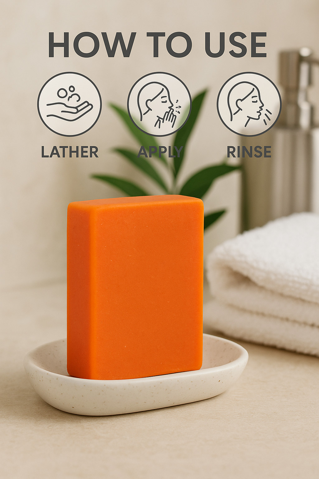 Handmade Soap – Natural Organi Turmeric Soap