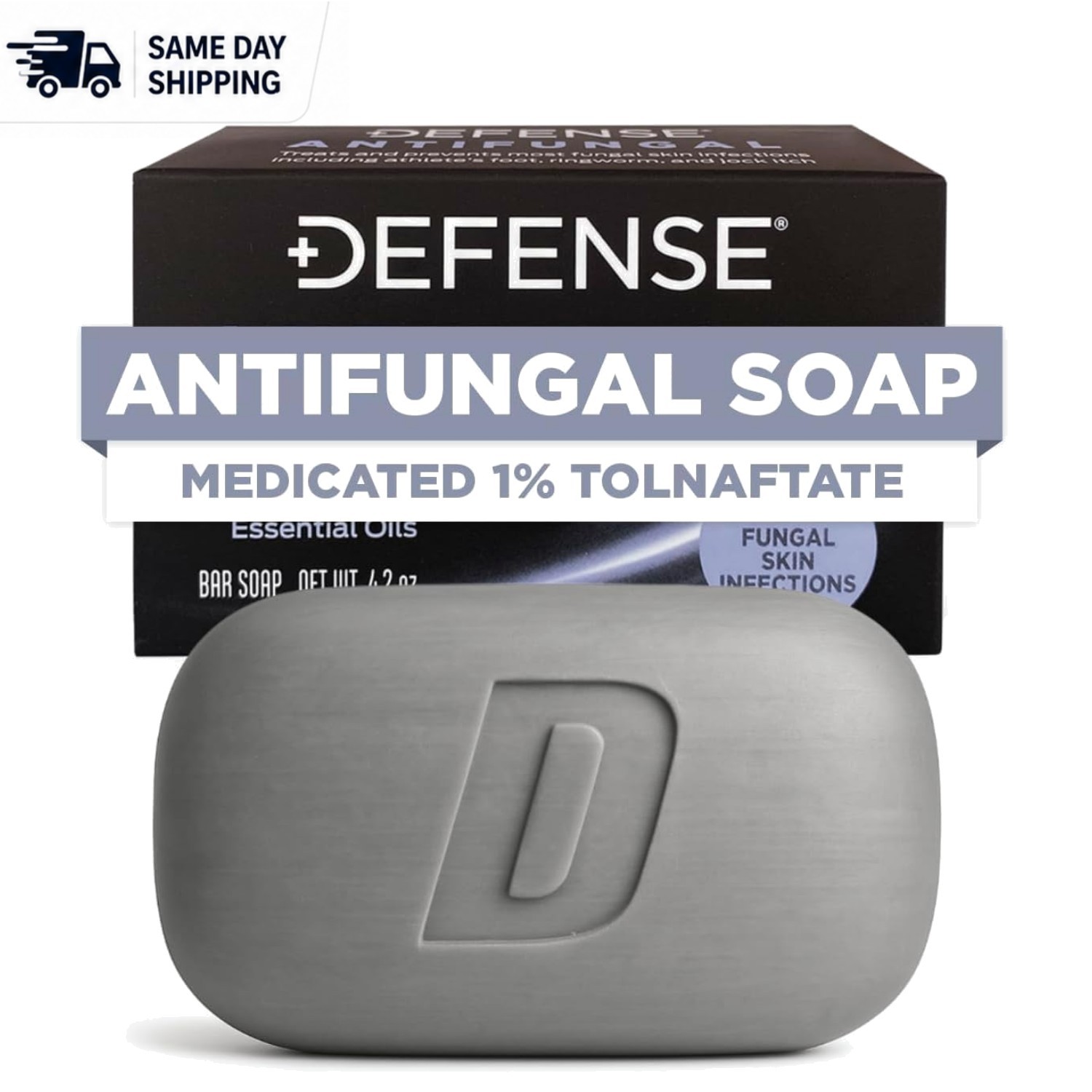 All-Ages Defense Antifungal Soap – Effective Against Jock Itch & Athlete’s Foot