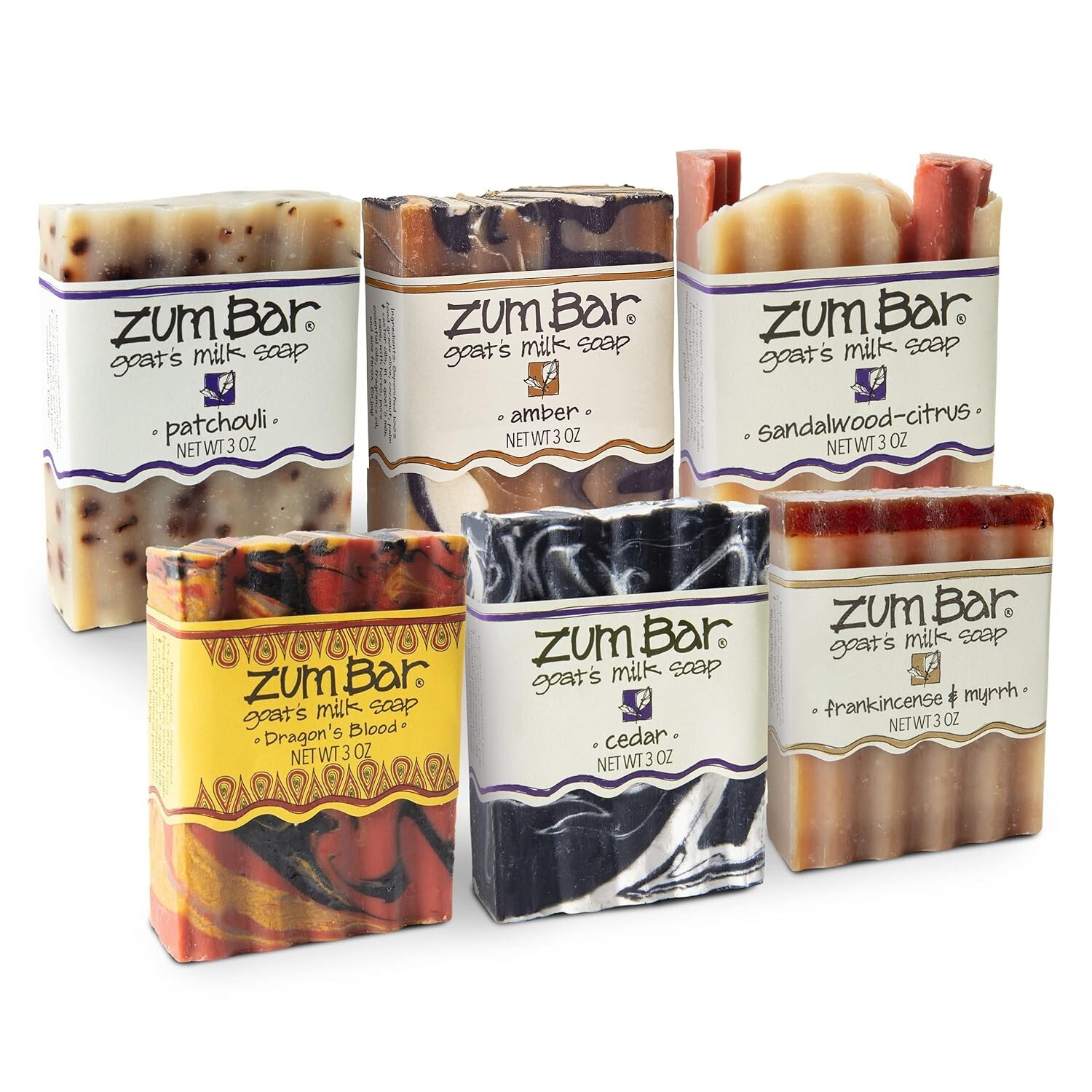 Zum Bar Goat’s Milk Soap – CHOOSE YOUR SCENT – 3 oz (3 Pack)
