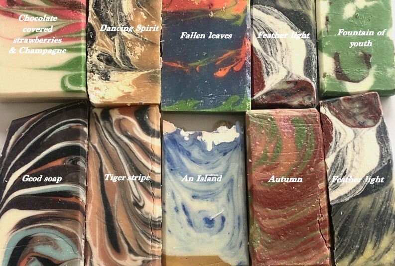 VK Hand made Artisan Soap samples FREE SHIPPING