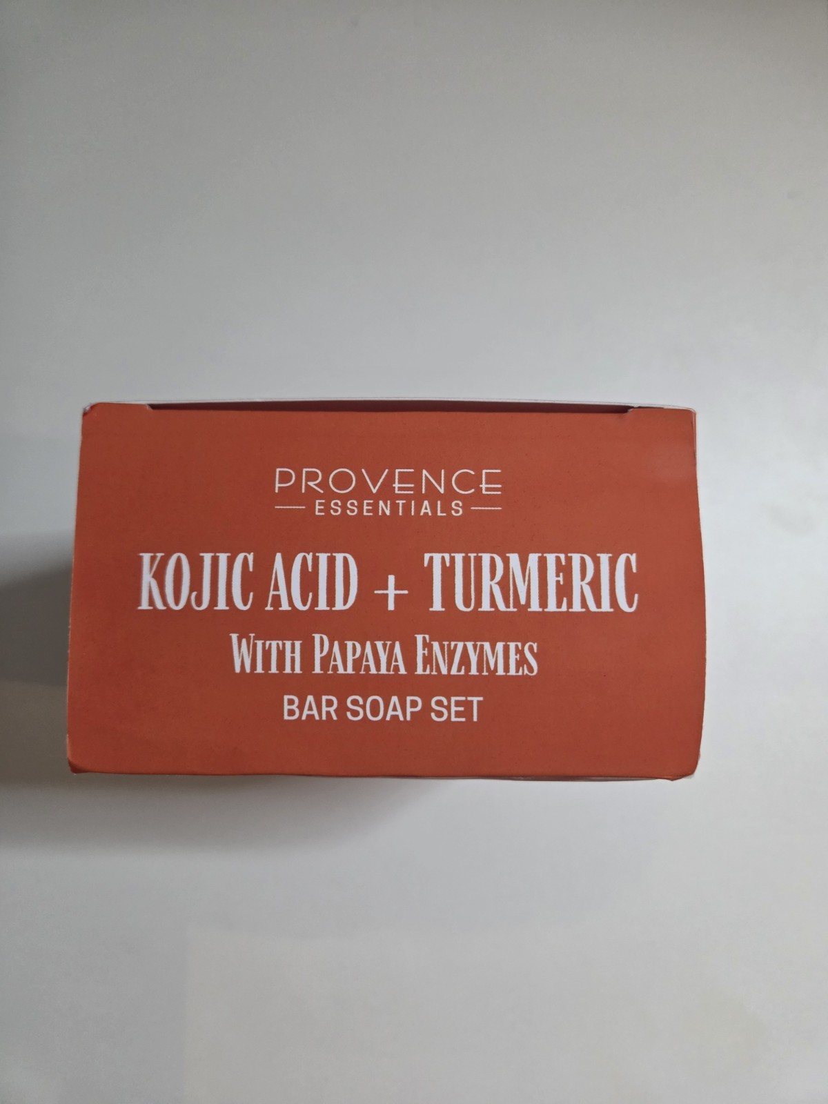 Provence Essentials Kojic Acid Turmeric Papaya Bar Soap Set, 3 Bars