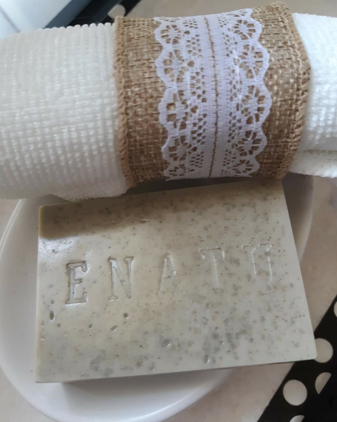 Indian Healing Clay Handmade Soap 4.0 oz Detox, Exfoliant, Great for Acne