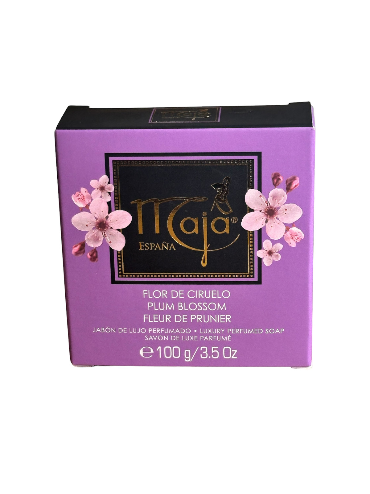 Maja Flor de Ciruelo Perfumed Plum Blossom Bath Soap 3.5 oz
