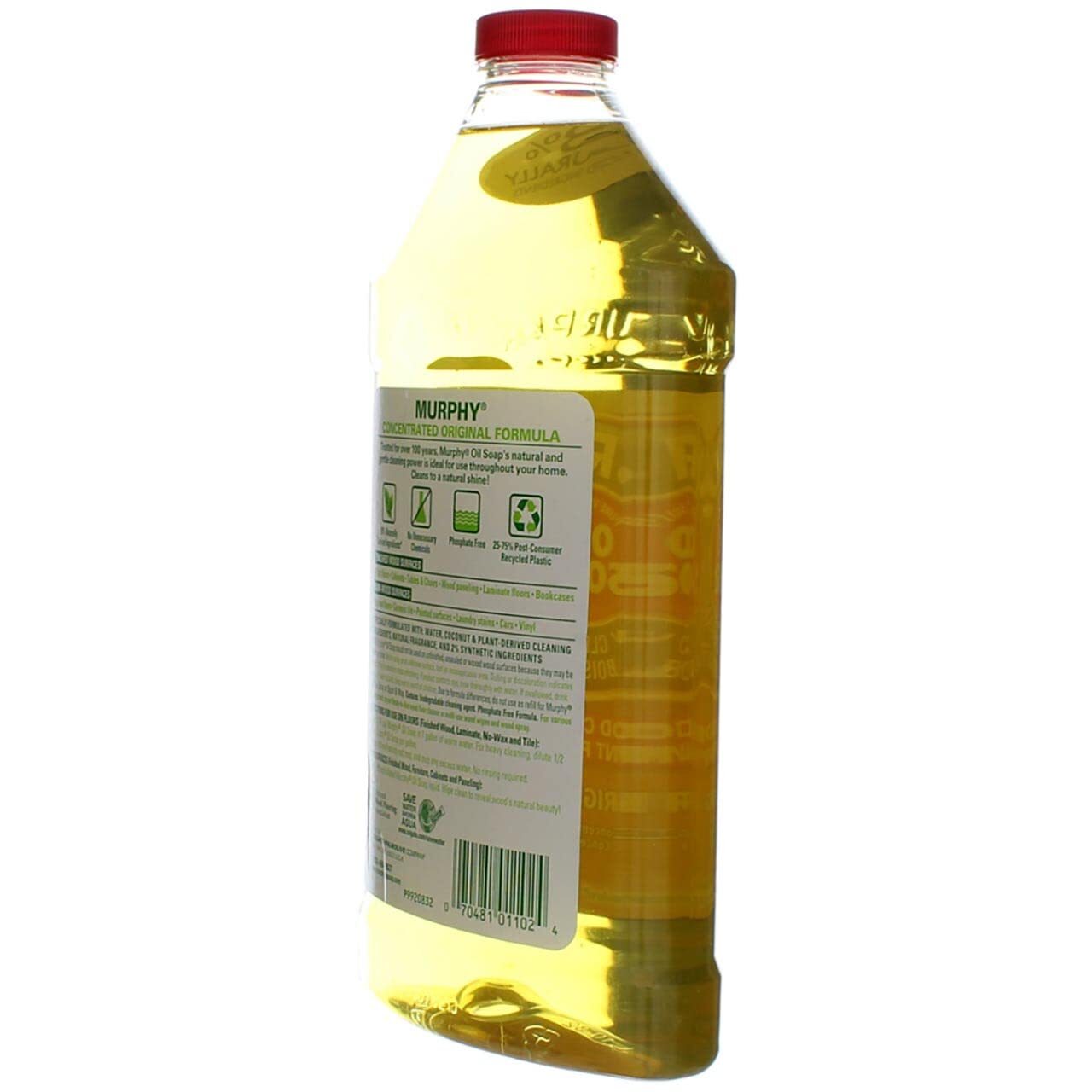 Murphy Original Oil Soap 32 Fl Oz Pack of 2 Natural Skin Cleaning Agent