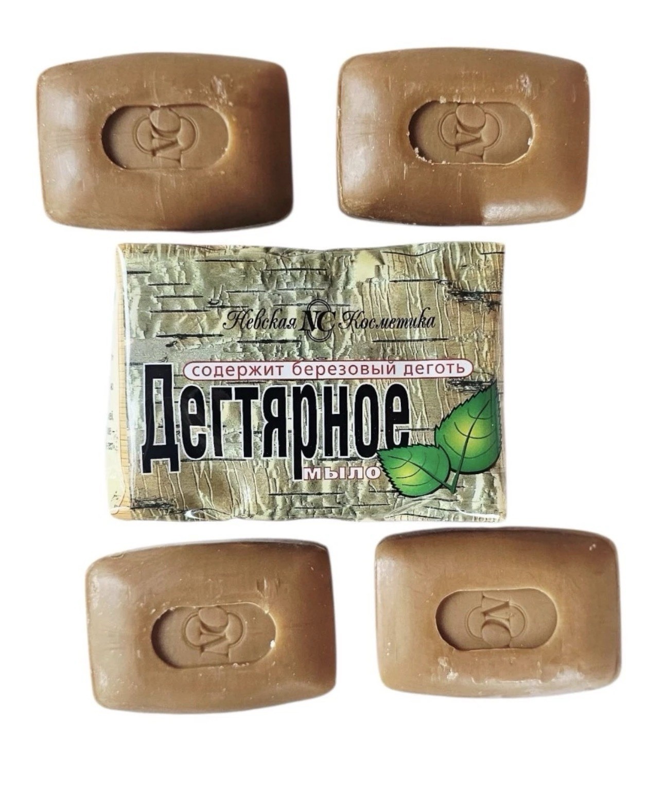 Original Birch Tar Bar Soap Дегтярное мыло 140g 4.9oz ACNE, PROBLEM SKIN, ECZEMA
