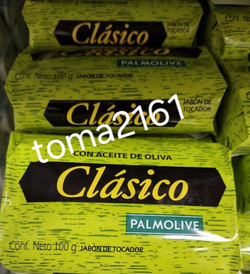 3X PALMOLIVE CLASSIC BAR SOAP ( JABON CLASICO ) 3 BARS OF 100g EACH – FREE SHIP