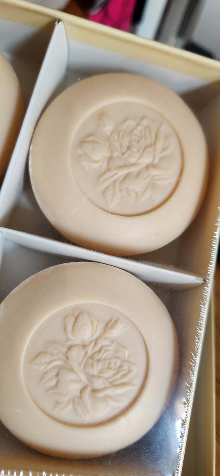 Saponificio Artigianale Fiorentino L’Arte della Qualita Soap Rose 4x 5.25 Italy