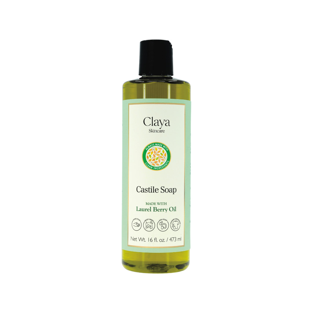 Liquid Castile Soap (Disc Cap) – Organic Ingredients, Gentle For Sensitive Skin