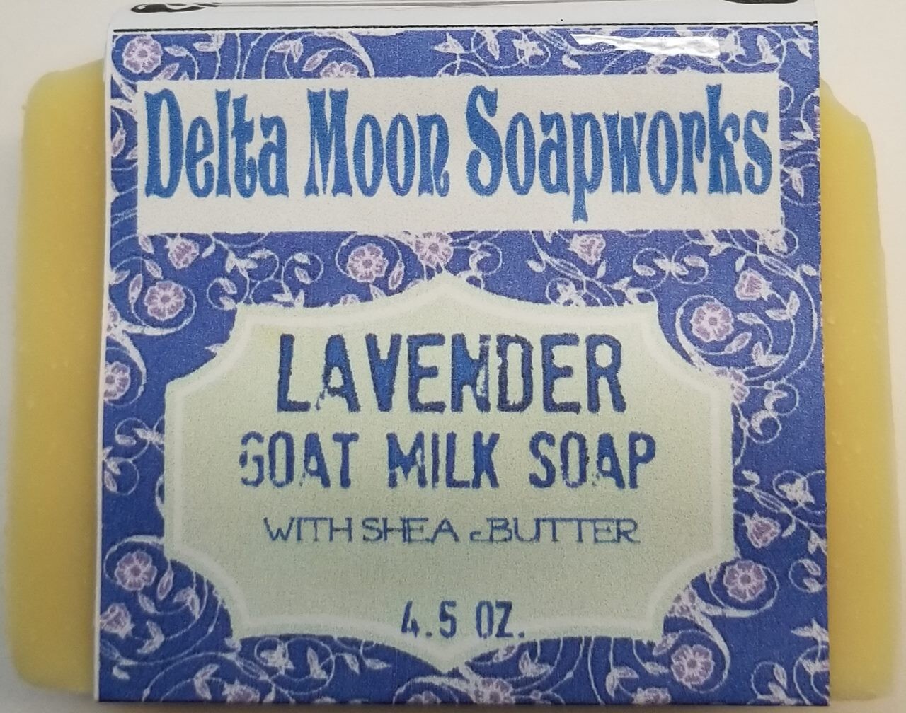 Handmade Lavender Goat Milk Soap, Shea Butter, Essential Oil, + samples