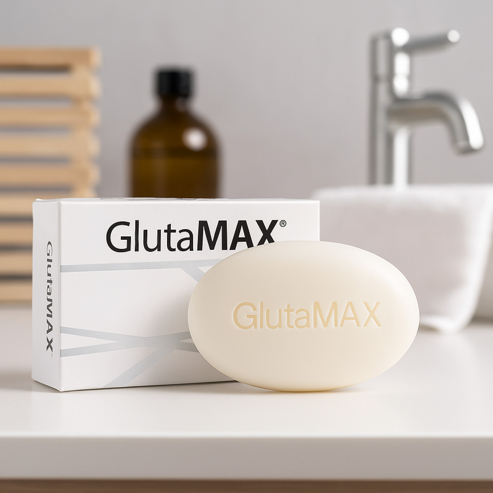 GlutaMAX Lightening Soap with Glutathione – 135gm – Great for all skin types!