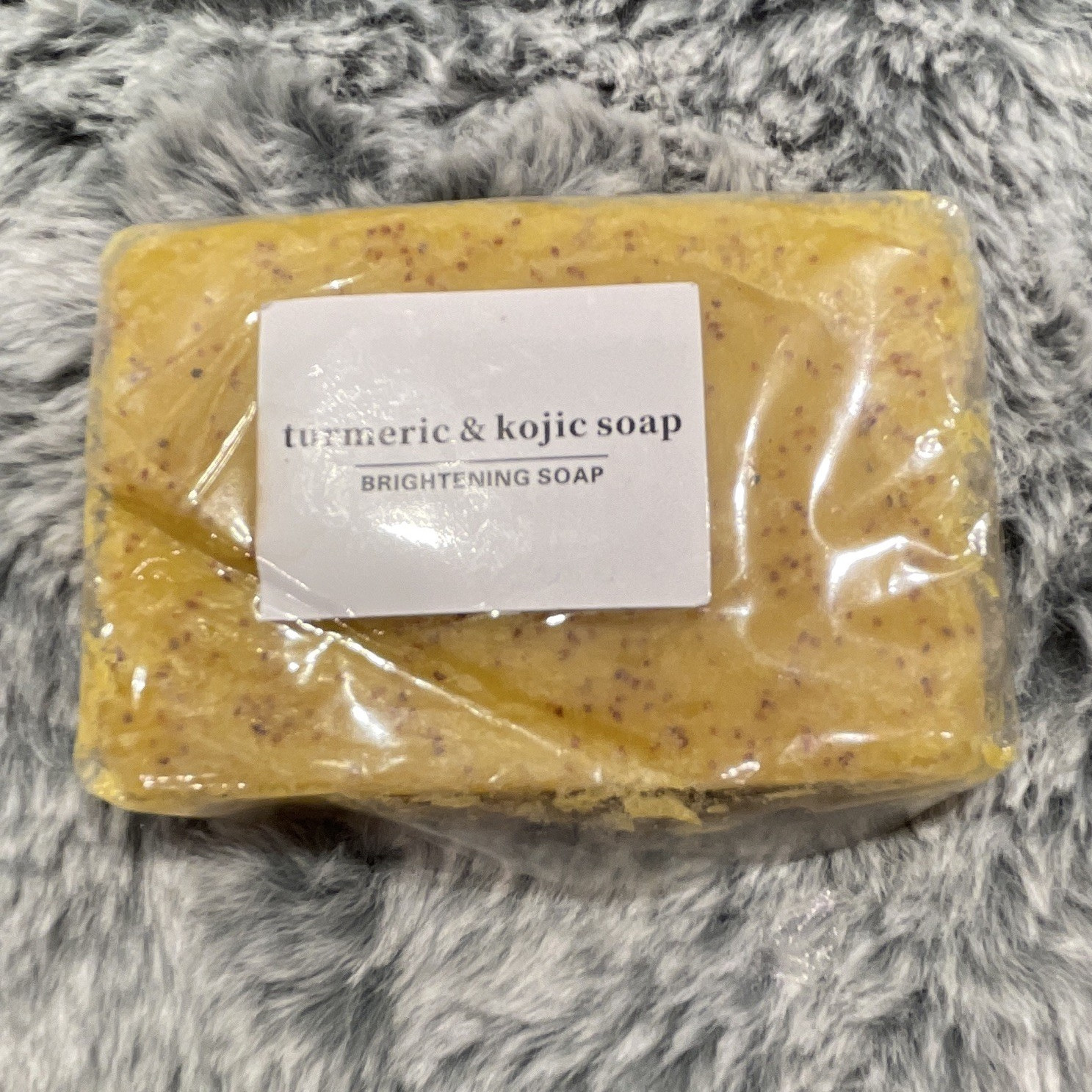 D.ring Turmeric & Kojic Acid Brightening Soap Bar Vitamin C Lemon Scent 100g