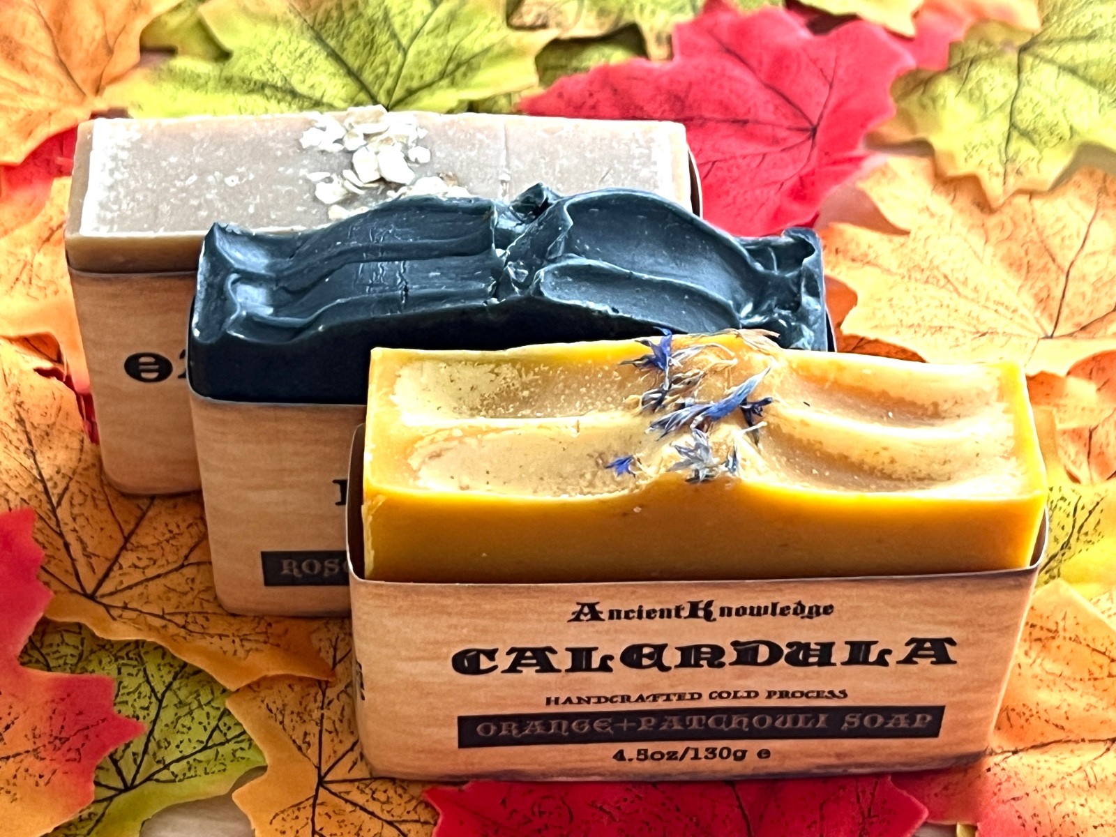 VK Handmade ALL NATURAL GOAT MILK SOAPGreat Present Patchouli Mint Eucalyptus