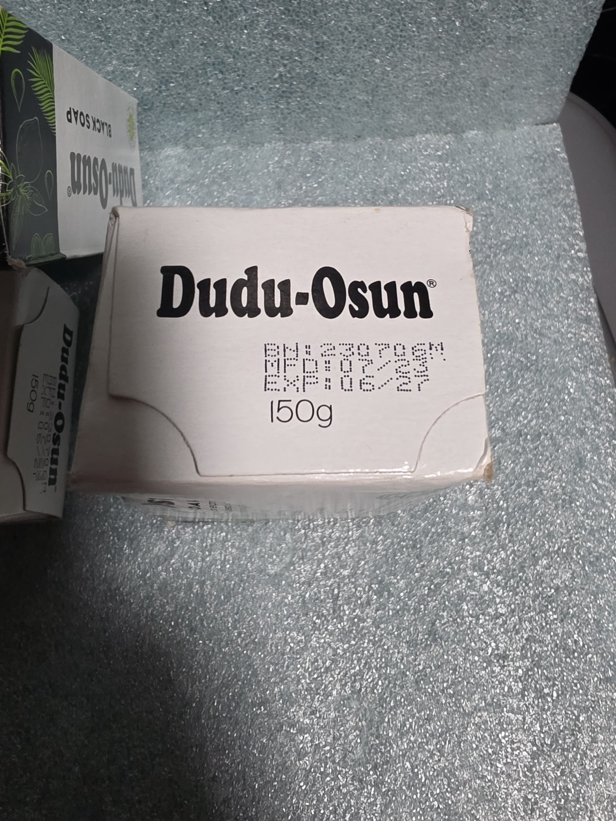 Dudu Osun African Black Soap 150g for eczema, Acne New Packing Pack of 3