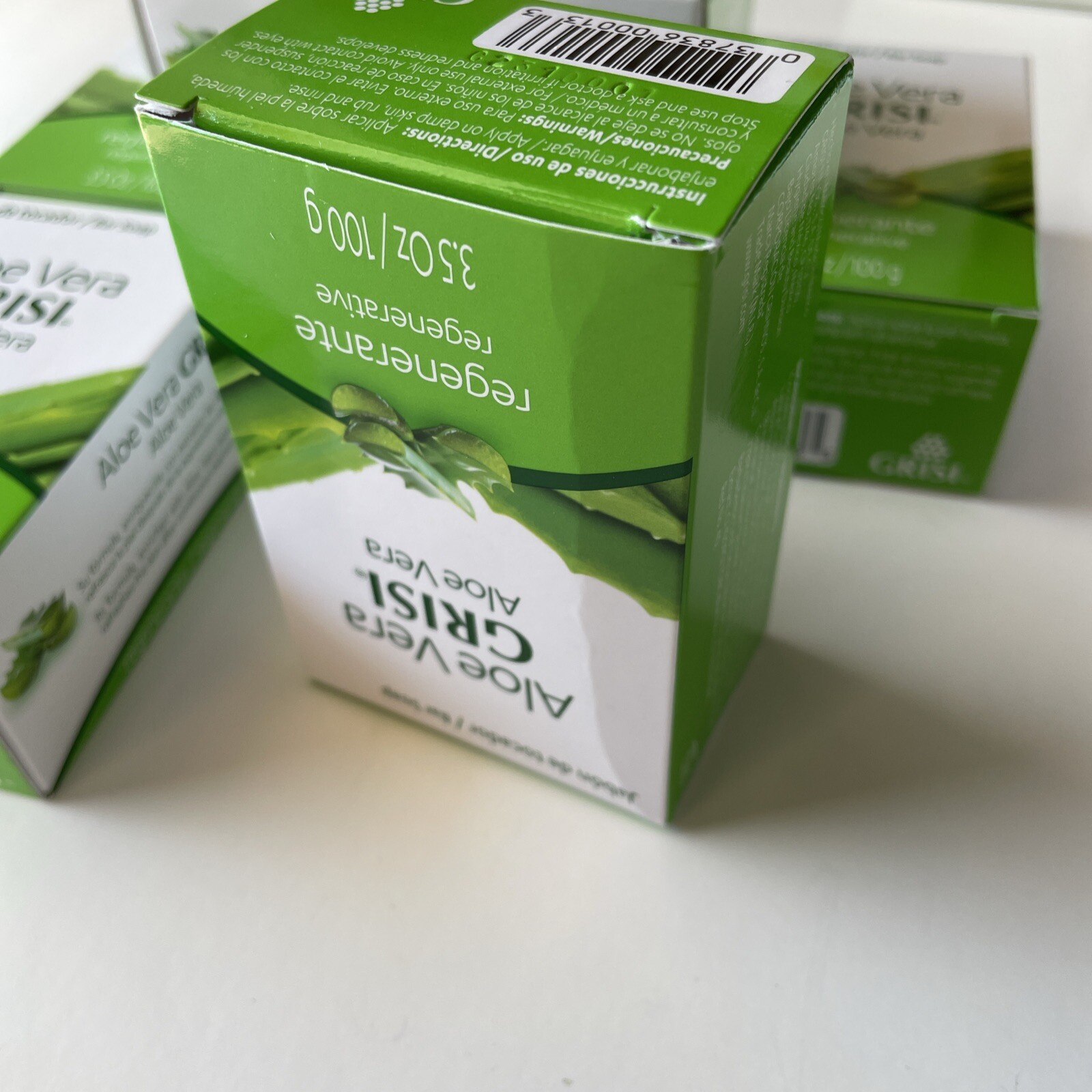 6 GRISI Aloe Vera Bar Soap Regenerative 3.5 oz. ea.