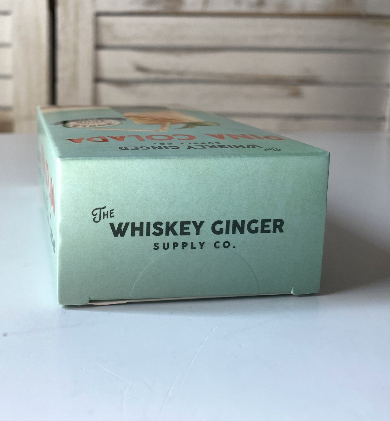 Tropical Memories PINA COLADA Scented Bar Soap Whiskey Ginger Supply Co 10.5 Oz