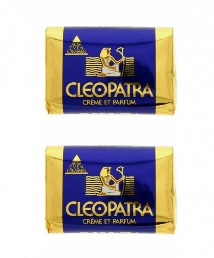 CLEOPATRA Creme ET Parfum Beauty Soap (2 Pack ) skin soft smooth and supple 120g