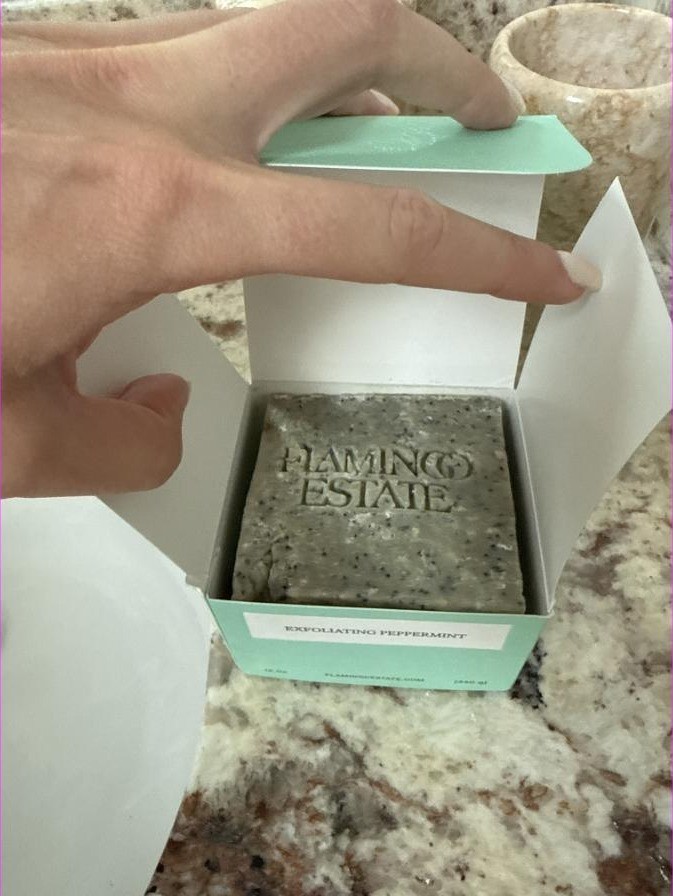 Flamingo Estate Organic Bar Soap Bundle Lot of 6 Peppermint Lavender Manuka New
