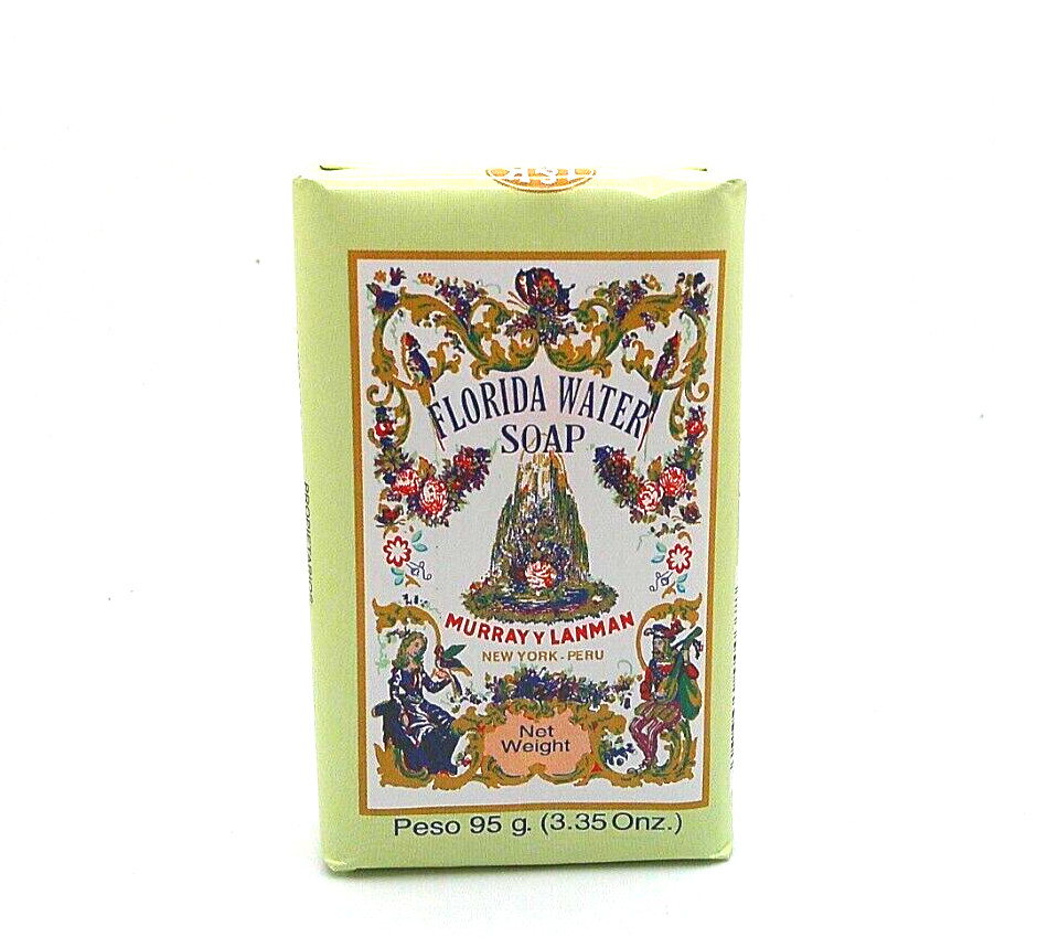 Murray & Lanman Florida Water Soap 3.35 oz Bar – Classic Refreshing Clean