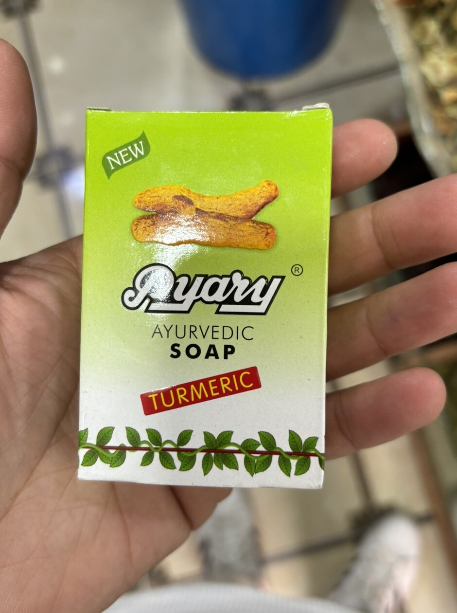 Indian Pyary Turmeric Soap Turmeric 75g [BUY 2 & GET 1 Free] صابون الكركم