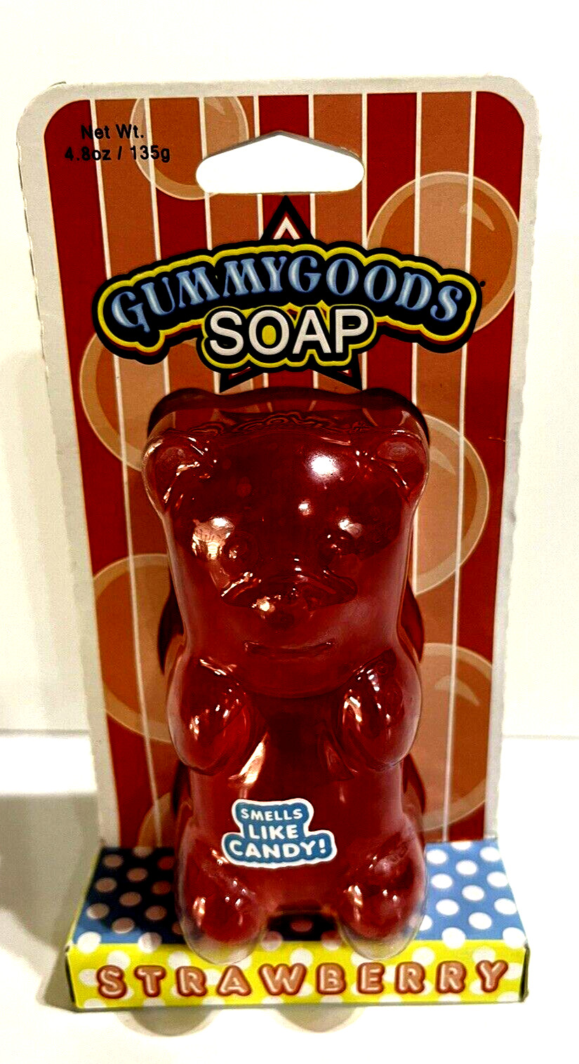 Gummy Goods Red Gummy Bear Strawberry Soap 4.8 oz New Sealed 2017