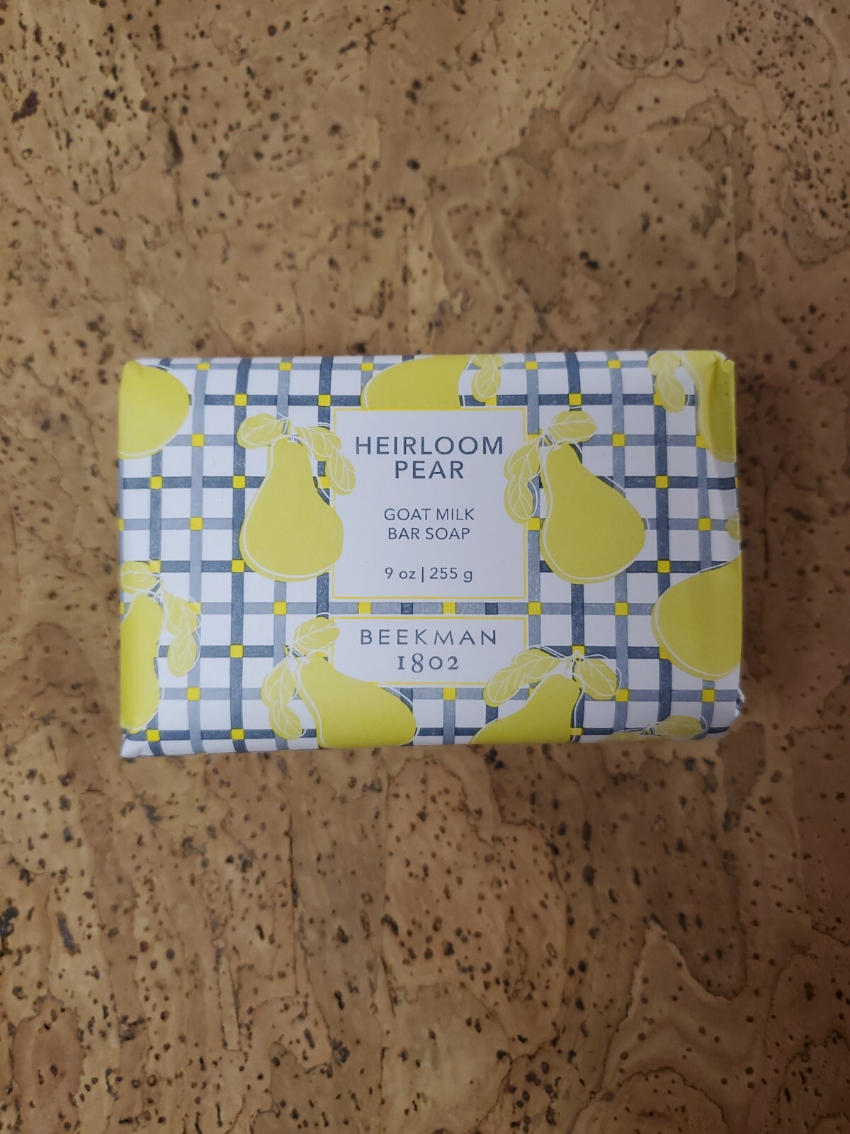 Beekman 1802 HEIRLOOM PEAR Goat Milk Bar Soap 9 oz.