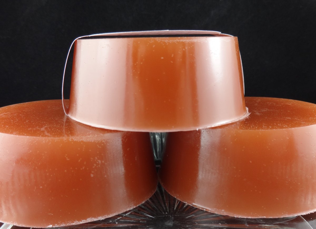 Men’s SANDALWOOD PATCHOULI Scent Shave Soap, Puck Beard Wash Bar USA Made Musk