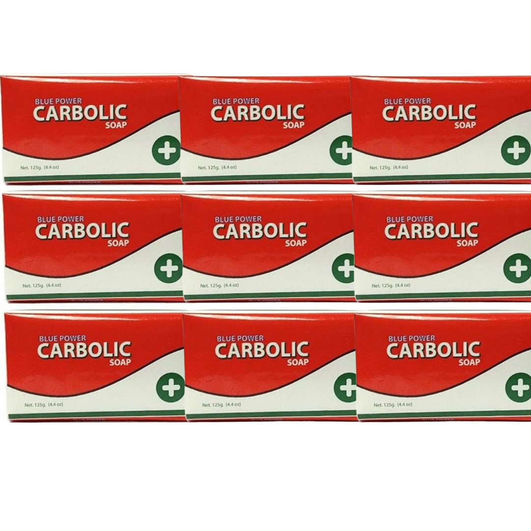Jamaican Blue Power Carbolic Soap 125g (Pack of 9) – Tariffs are paid by us