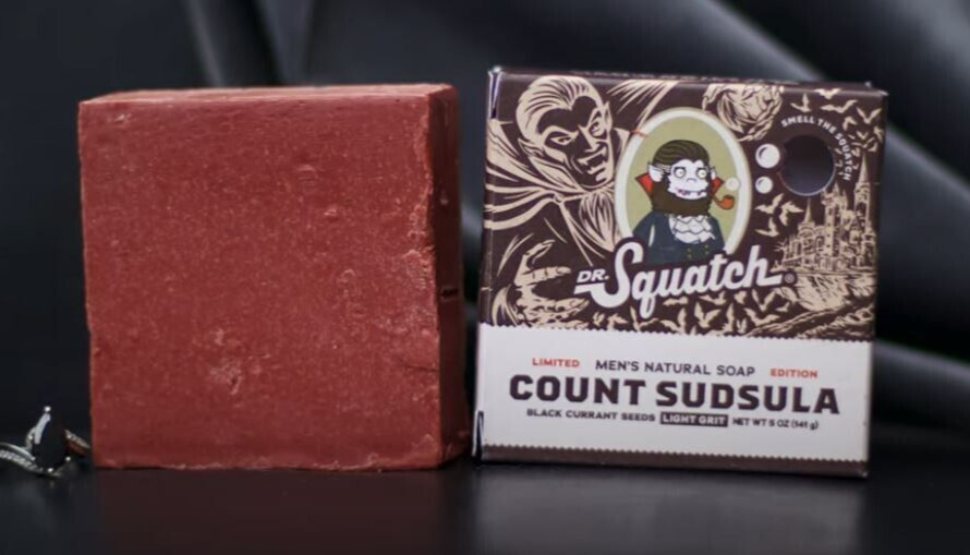2 PACK Dr Squatch Count Sudsula Limited Edition Soap Bar!