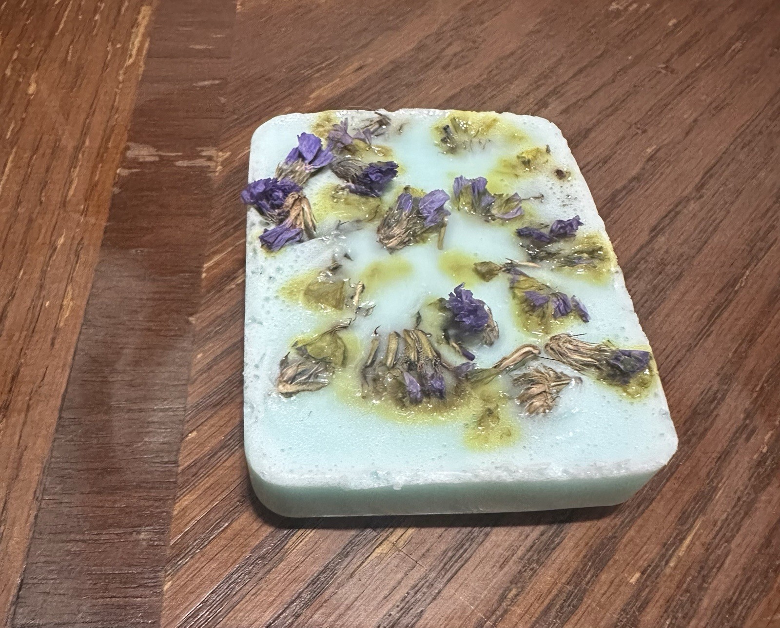 Love Spell Jojoba Oil Handmade Floral Rectangular Body Bar Soap