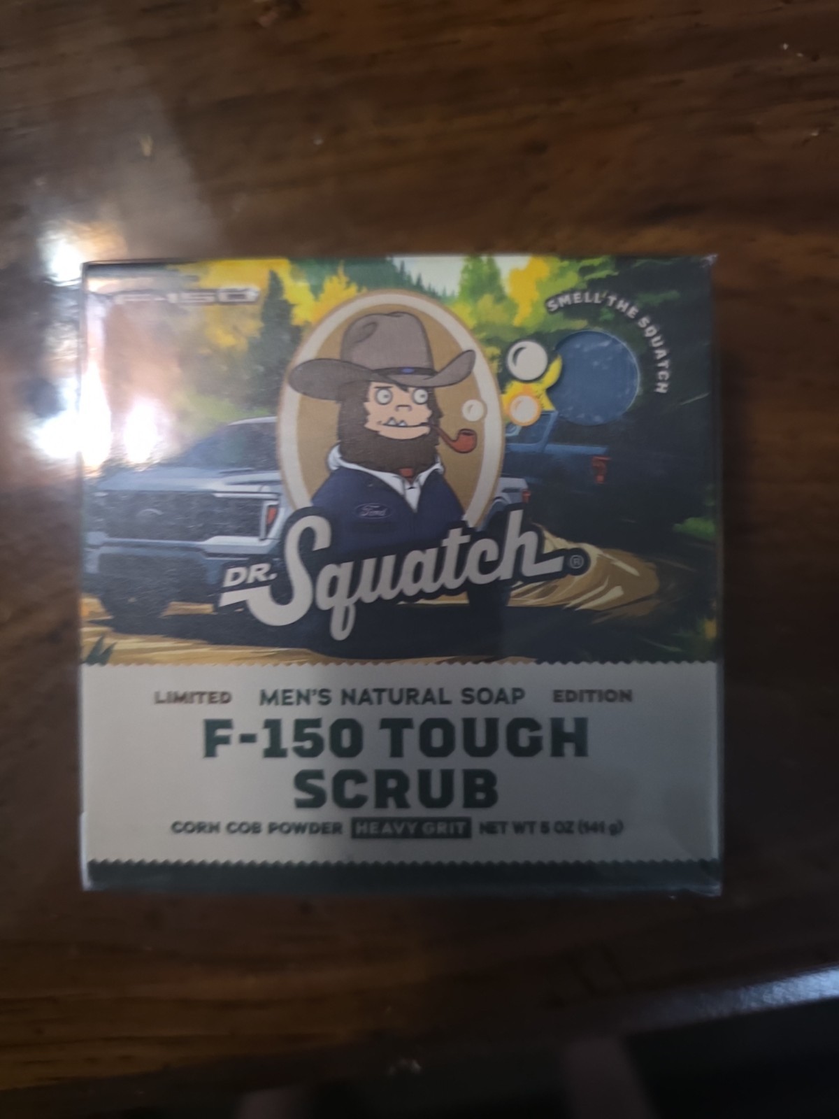 Dr. Squatch F-150 Tough Scrub Ford Motor 5 Oz Soap! Discontinued! Smells Awesome