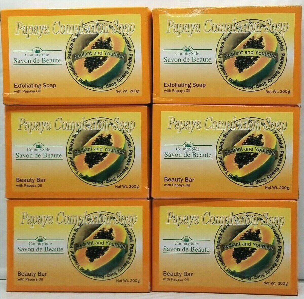 Papaya Soap 125 g | Original Herbal Skin Complexion Bar