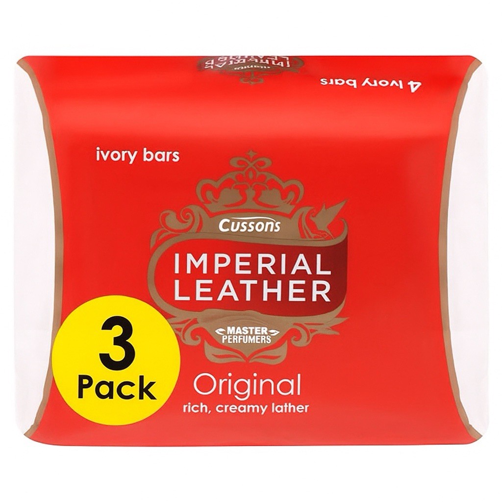 Imperial Leather Original Soap. Case of 12 (4×3) – USA Seller
