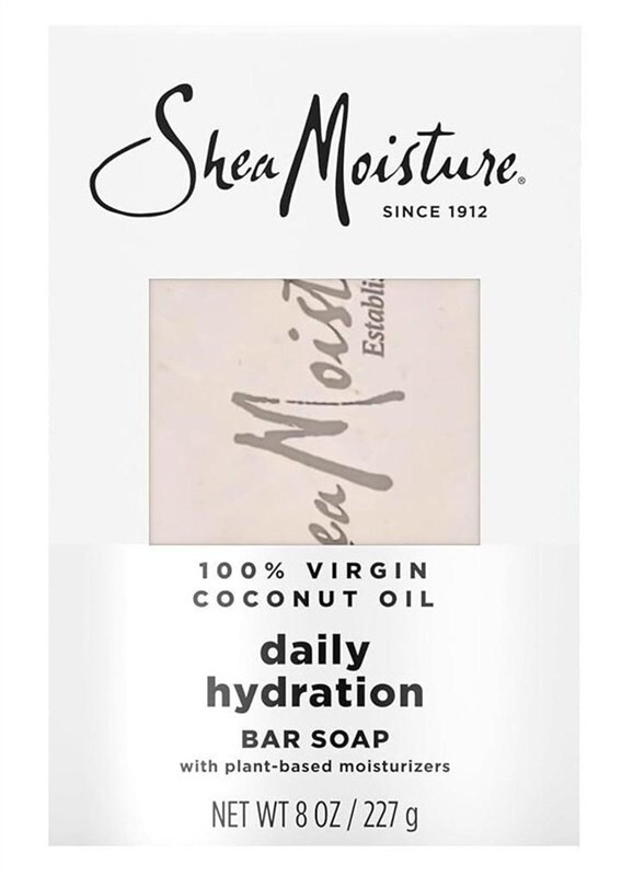 BL Shea Moisture Soap 8 oz Bar 100% Virgin Coconut Oil & Shea – *THREE PACK*