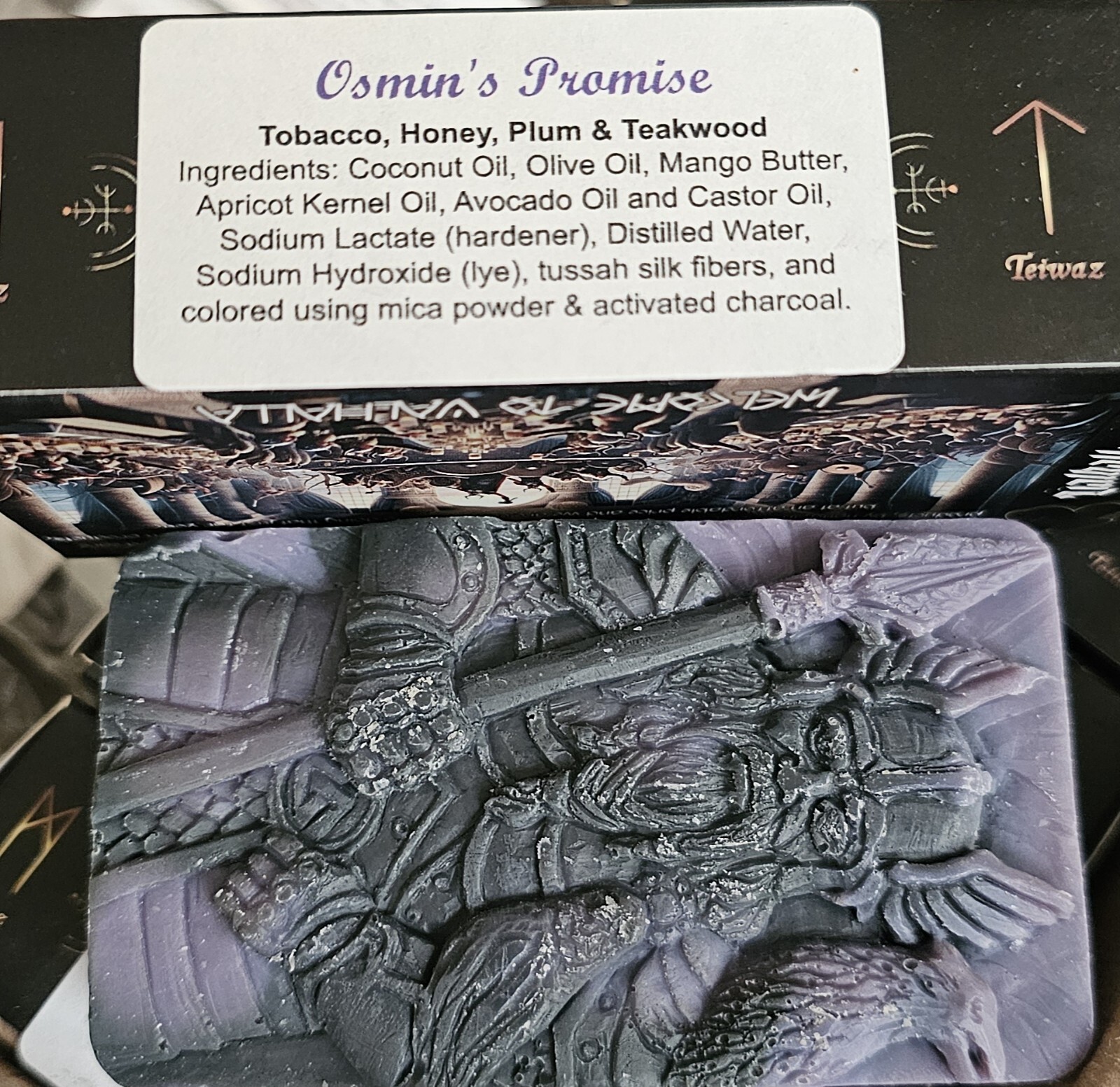 Valhalla Beard & Body Soap Osmins Promise New Custom
