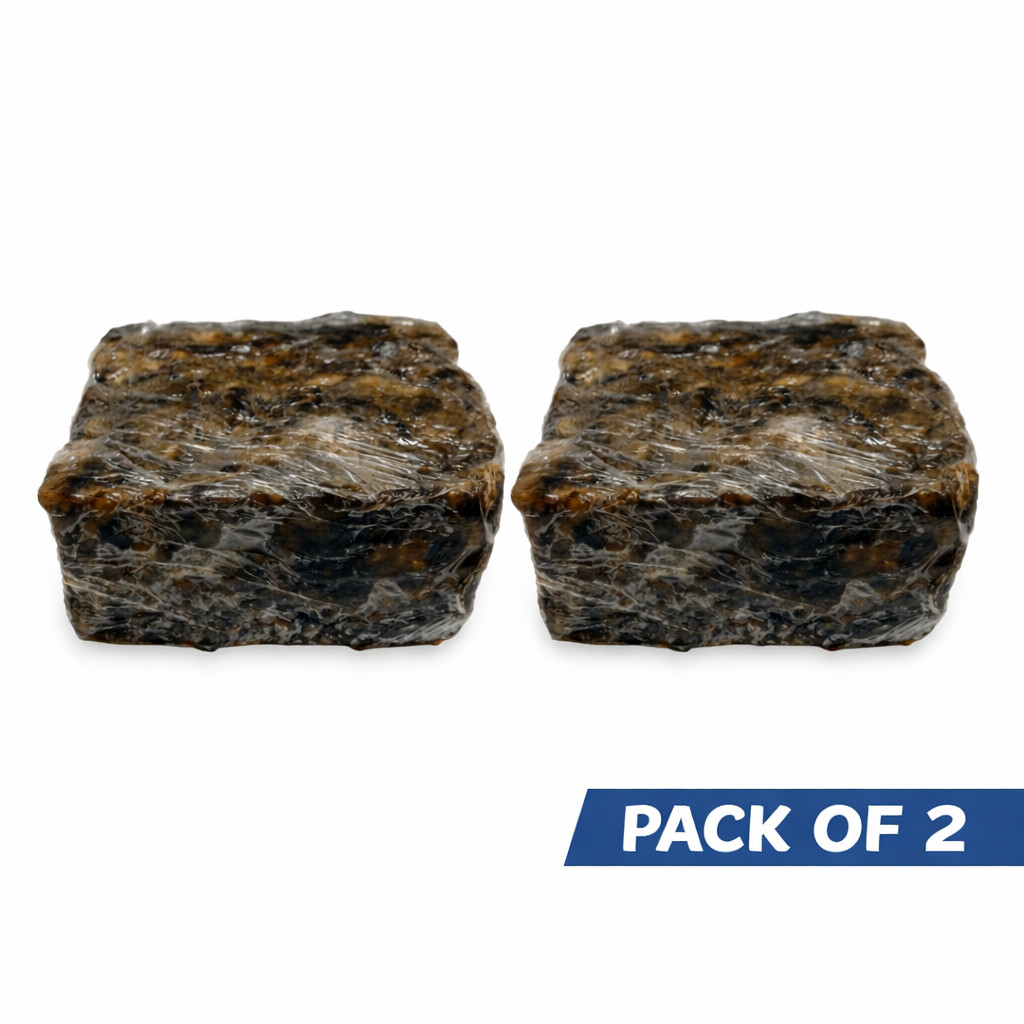 Raw African Black Soap 5lb Pack of 2 Natural Acne Body Hair Cleanser